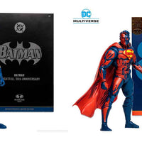 DC Multiverse Anniversary 7 Inch Action Figure SDCC 2023 Exclusive - Set of 2 (Superman & Batman SDCC Gold Label)