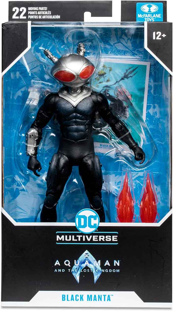 DC Multiverse Aquaman And The Lost Kingdom 7 Inch Action Figure Series 1 - Black Manta