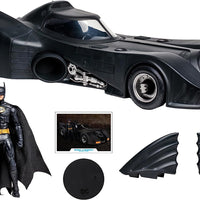 DC Multiverse Batman 1989 7 Inch Scale Action Figure - Batman & Batmobile Gold Label