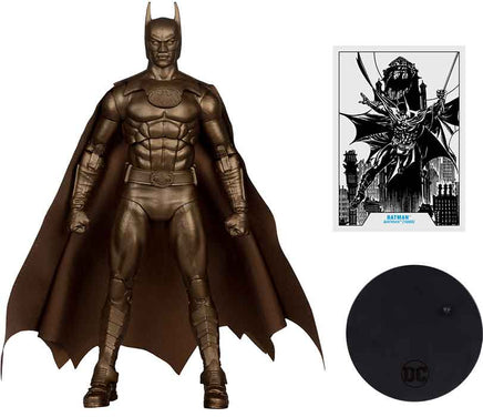 DC Multiverse Batman 1989 7 Inch Action Figure Exclusive - Bronze Batman (Michael Keaton) Platinum