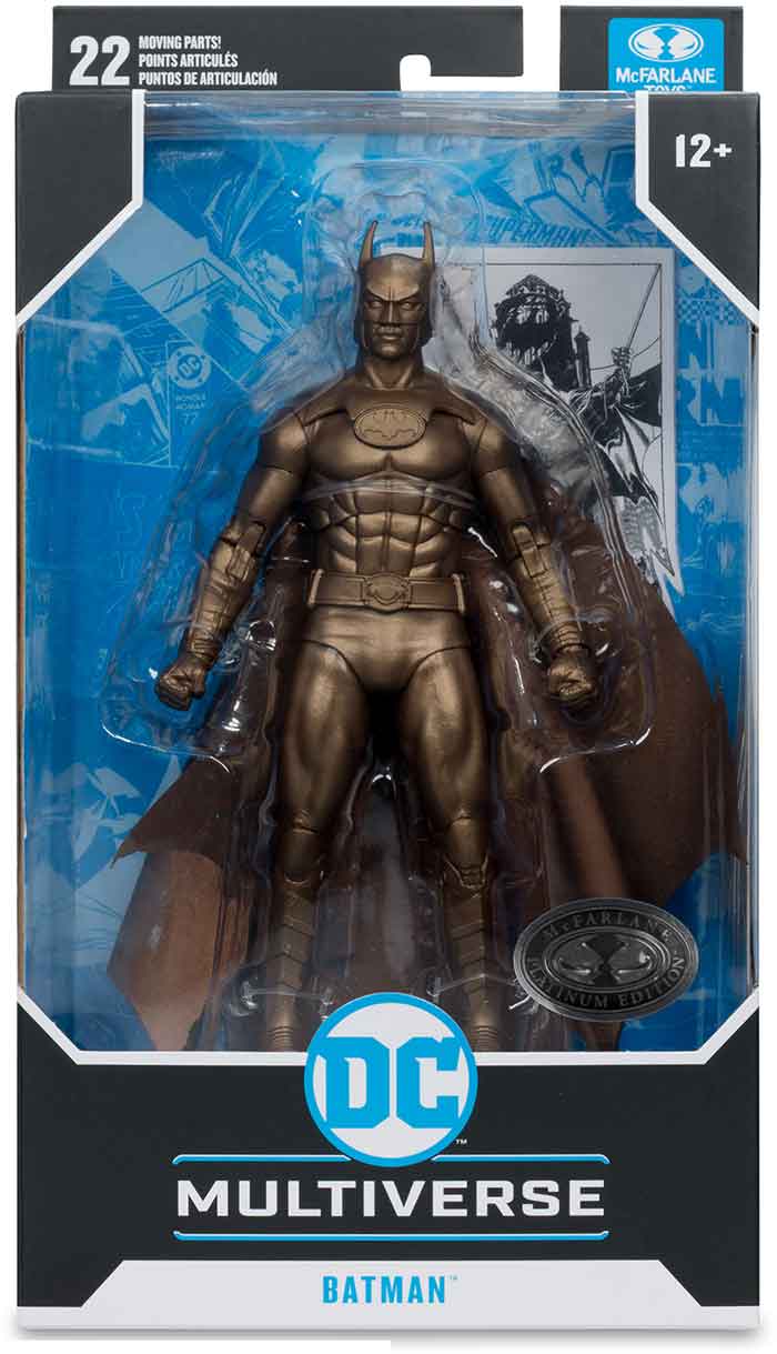 DC Multiverse Batman 1989 7 Inch Action Figure Exclusive - Bronze
