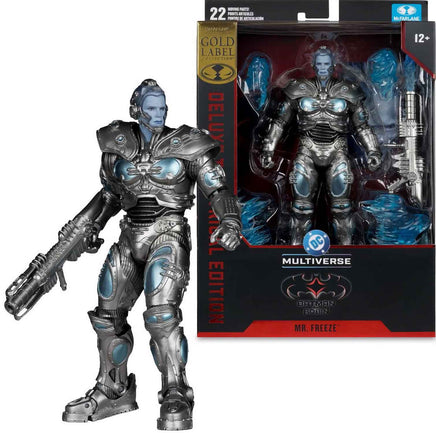 DC Multiverse Batman and Robin 7 Inch Action Figure Theatrical Exclusive - Mr. Freeze Gold Label