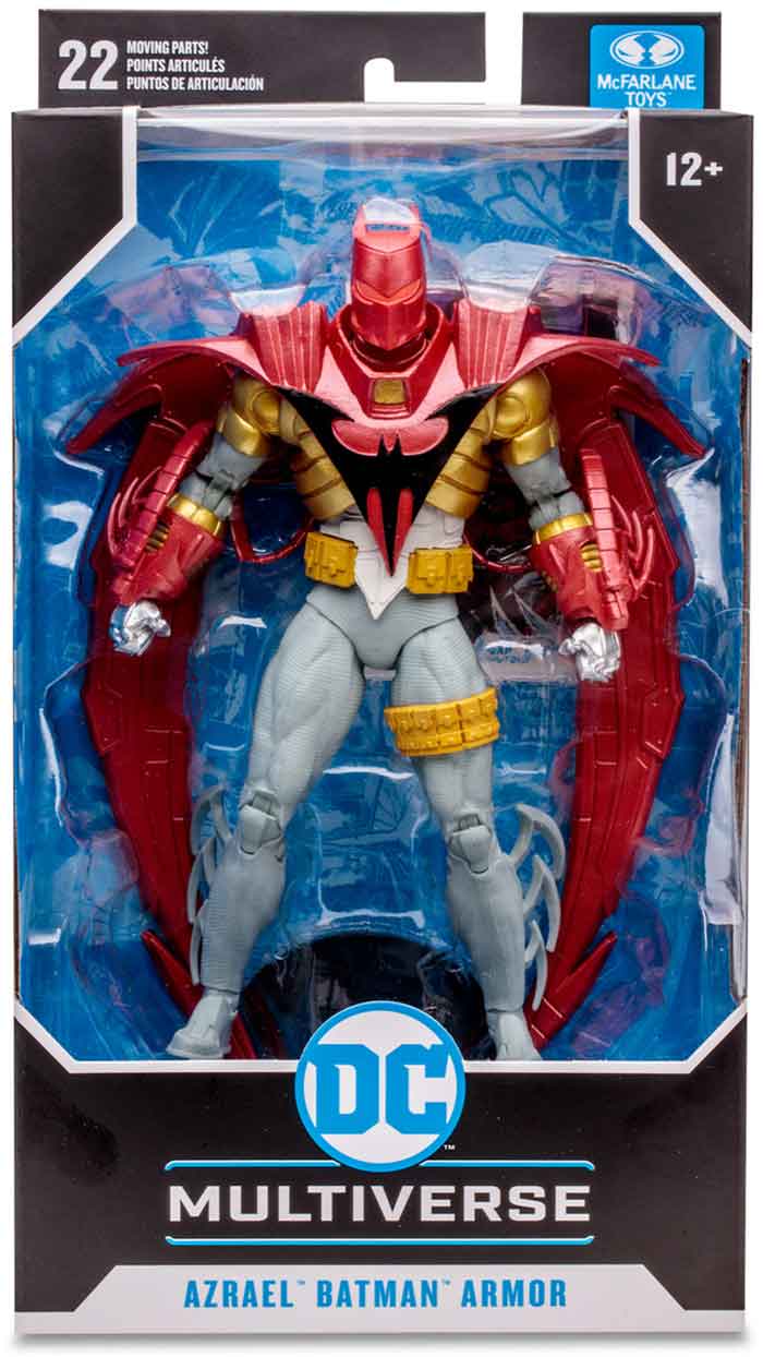 DC Multiverse Batman Knightsend 7 Inch Action Figure - Azrael Batman Armor