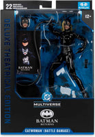 DC Multiverse Batman Returns 7 Inch Action Figure Theatrical Deluxe - Battle Damaged Catwoman