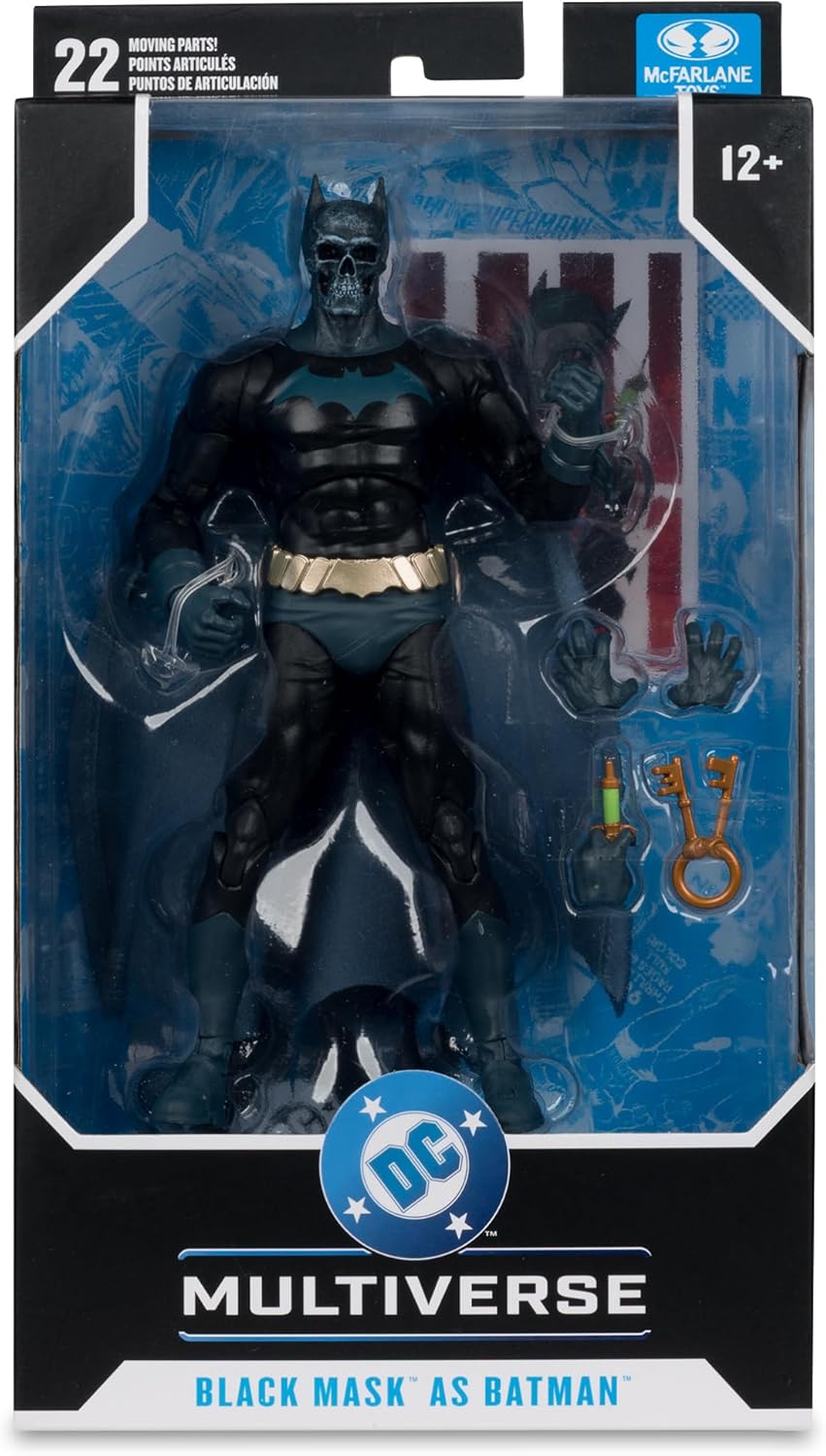 DC Multiverse Beneath The Mask 7 Inch Action Figure - Black Mask