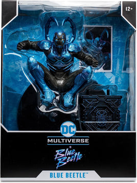 DC Multiverse Blue Beetle 12 Inch Statue Figure - Blue Beetle