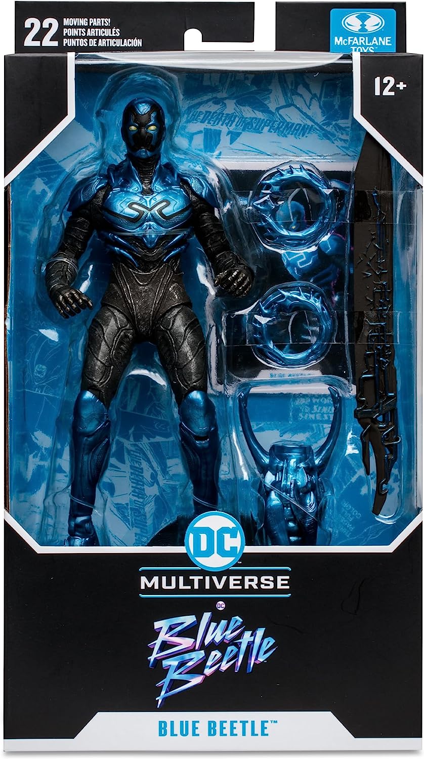 DC Multiverse Blue Beetle 7 Inch Action Figure - Blue Beetle (Regular)