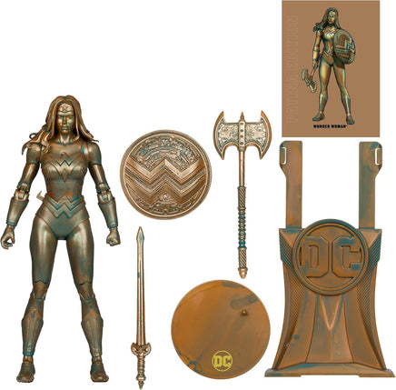DC Multiverse Classic 7 Inch Action Figure Exclusive - Wonder Woman Patina Edition Gold Label