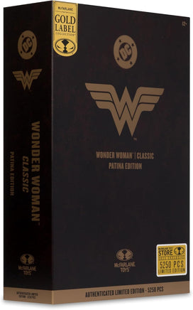 DC Multiverse Classic 7 Inch Action Figure Exclusive - Wonder Woman Patina Edition Gold Label