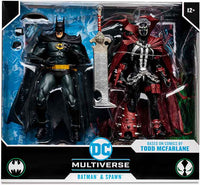 DC Multiverse Collector 7 Inch Action Figure 2-Pack - Batman & Spawn