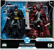 DC Multiverse Collector 7 Inch Action Figure 2-Pack - Batman & Spawn