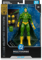 DC Multiverse Collector 7 Inch Action Figure Batman Rogues Exclusive - Kite Man Gold Label