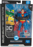 DC Multiverse Collector Edition 7 Inch Action Figure Exclusive - Superman (Action Comics #1) Platinum