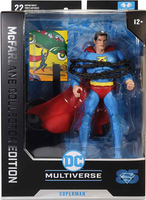 DC Multiverse Collector Edition 7 Inch Action Figure - Superman (Action Comics #1)