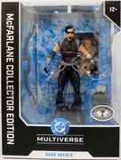 DC Multiverse Collector 7 Inch Action Figure Green Arrow Exclusive - Dark Archer Platinum