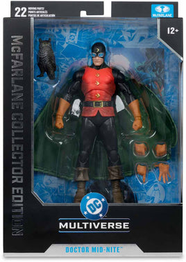 DC Multiverse Collector 6 Inch Action Figure Justice Society of America - Doctor Mid-Nite