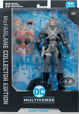 DC Multiverse Collector 7 Inch Action Figure Wave 10 Exclusive - Adam Strange Platinum