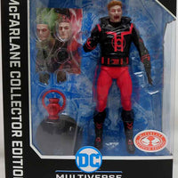 DC Multiverse Collector 7 Inch Action Figure Wave 11 Exclusive - Red Lantern Guy Gardner Red Platinum