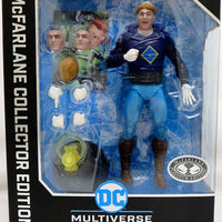 DC Multiverse Collector 7 Inch Action Figure Wave 9 Exclusive - Guy Gardner (Green Lantern Corps) Platinum