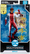 DC Multiverse Comics 7 Inch Action Figure Teen Titans Exclusive - Impulse (Gold Label)