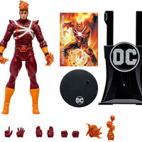 DC Multiverse Crisis On Infinite Earth 7 Inch Action Figure Collector Edition Exclusive - Firestorm Platinum