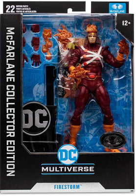 DC Multiverse Crisis On Infinite Earth 7 Inch Action Figure Collector Edition Exclusive - Firestorm Platinum