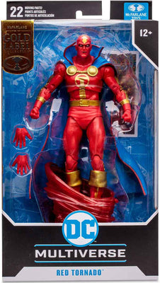 DC Multiverse DC Classics 7 Inch Action Figure Exclusive - Red Tornado Gold Label