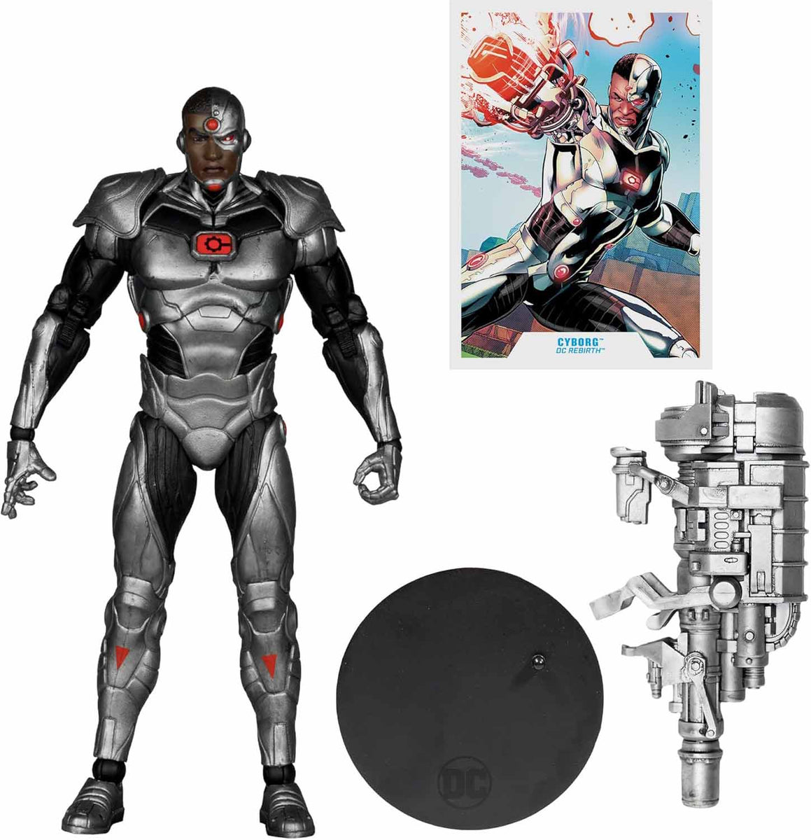 DC Multiverse DC Rebirth 7 Inch Action Figure - Cyborg| Cmdstore.ca