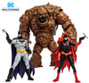 DC Multiverse DC Rebirth 7 Inch Action Figure Exclusive - (Clayface - Batman - Batwoman) Gold Label
