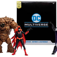 DC Multiverse DC Rebirth 7 Inch Action Figure Exclusive - (Clayface - Batman - Batwoman) Gold Label