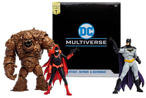 DC Multiverse DC Rebirth 7 Inch Action Figure Exclusive - (Clayface - Batman - Batwoman) Gold Label