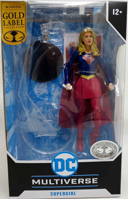 DC Multiverse DC Rebirth 7 Inch Action Figure Exclusive - Supergirl Gold Label Platinum