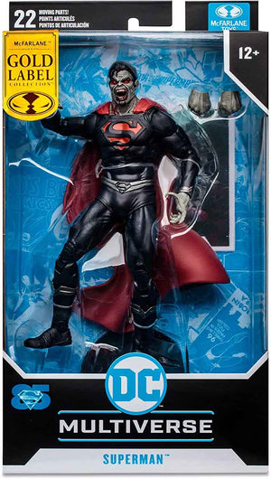 DC Multiverse DC vs Vampires 7 Inch Action Figure Exclusive - Vampire Superman Gold Label