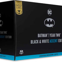 DC Multiverse 7 Inch Action Figure Exclusive - Batman Year Two Black & White Accent Edition Gold Label
