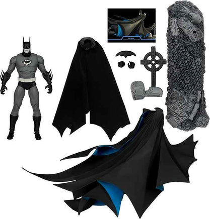 DC Multiverse 7 Inch Action Figure Exclusive - Batman Year Two Black & White Accent Edition Gold Label