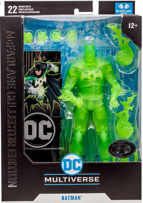 DC Multiverse Green Lantern 7 Inch Action Figure Collector Edition Exclusive - Batman Platinum