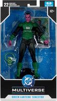 DC Multiverse Green Lantern Corps 7 Inch Action Figure - Green Lantern Sinestro
