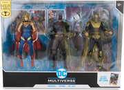 DC Multiverse Injustice 7 Inch Action Figure 3-Pack - Batman - Dr Fate -Supergirl Gold Label Exclusive