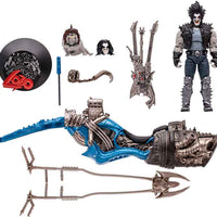 DC Multiverse Justice League Of America 21 Inch Vehicle Figure Exclusive - Lobo & Spacehog Gold Label