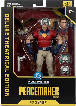 DC Multiverse Peacemaker 7 Inch Action Figure Deluxe Theatrical Edition - Peacemaker