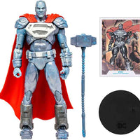 DC Multiverse Reign Of The Supermen 7 Inch Action Figure - Steel Red Cape