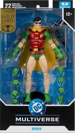 DC Multiverse Silver Age 7 Inch Action Figure Exclusive - Robin Gold Label