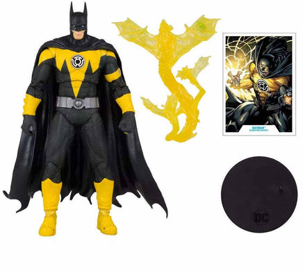 DC Multiverse Sinestro Corps 7 Inch Action Figure Exclusive - Yellow Lantern Batman Gold Label