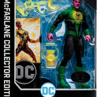 DC Multiverse Sinestro Corps War 7 Inch Action Figure Collector Edition Exclusive - Sinestro Platinum