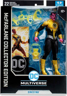 DC Multiverse Sinestro Corps War 7 Inch Action Figure Collector Edition - Sinestro