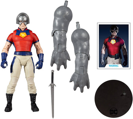 DC Multiverse Suicide Squad 7 Inch Action Figure BAF King Shark - Peacemaker Masked