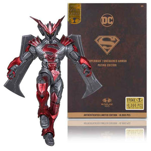 DC Multiverse Superman 7 Inch Action Figure Exclusive - Superman Unchained Armor Patina Edition Gold Label