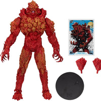 DC Multiverse Swamp Thing Planet Rann 12 Inch Action Figure Mega - Swamp Thing (Red)