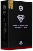 DC Multiverse The Dark Knight Returns 7 Inch Action Figure Exclusive - Superman Black & White Edition Gold Label