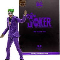 DC Multiverse The Deadly Duo 7 Inch Action Figure Exclusive - The Joker Gold Label